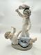 Lladro Nao Children Pillow Fighting Mint Condition No Box #281 1981