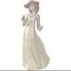 Lladro Nao Collectible Porcelain Figurine Gentle Breeze 10 Tall Girl/Young