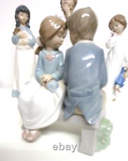 Lladro / Nao. Collectors Porcelain Figures. Job Lot Of 7 Figures