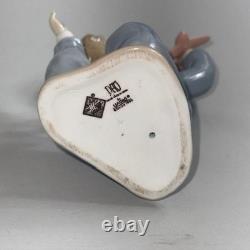 Lladro Nao Daisa Spain Sculpture Figurine 1133 Boy Airplane Plane Gift Porcelain