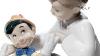Lladro Nao Disney Collection Pinocchio S First Steps From Pinocchio