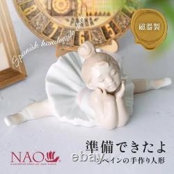 Lladro Nao Doll Figurine Porcelain Ready to go! NAO, a popular Lladro brand, Bal