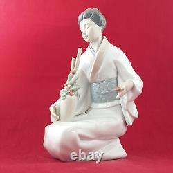 Lladro Nao Figure Japanese Geisha Lady 1276 L/N 3161