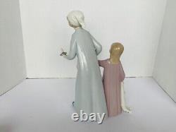 Lladro Nao Figurine 253 Sculpture Ninos Con Miedo Children Fear Box NIB Spain