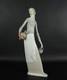 Lladro Nao Figurine #4875 Tall Girl with Two Water Jugs Spain Porcelain