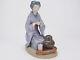 Lladro Nao Figurine August Moon 5122 Porcelain Geisha Figure repaired