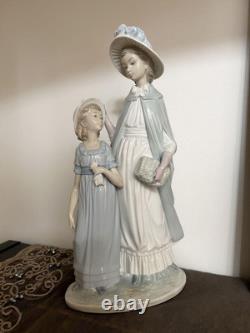 Lladro Nao Figurine Doll Mother Daughter Women Girl