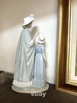 Lladro Nao Figurine Doll Mother Daughter Women Girl