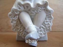 Lladro Nao Figurine No. 117 School Girl doing ABC on Slate Retired Figure