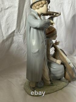 Lladro Nao Figurine Street Musicians 684 Detached Violin Bow & Chello