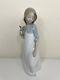 Lladro Nao Girl Daisa 2005 Girl with Puppy Retired Figure Porcelain Figurine