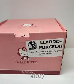 Lladro Nao Girl Playing with Hello Kitty Sanrio Porcelain Figure with Box Spain