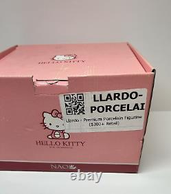 Lladro Nao Girl Playing with Hello Kitty Sanrio Porcelain Figure with Box Spain