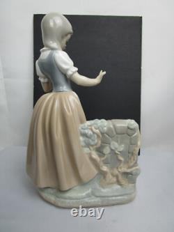 Lladro Nao Girl with Broken Water Jug Porcelain Figurine Collectible