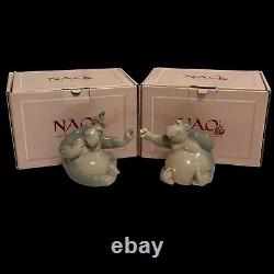 Lladro Nao Gorilla Figures You Are So Kind As Beautiful As You Set Of 2 With Box