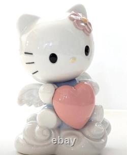 Lladro Nao Hello Kitty Angel Figure Sanrio Interior Porcelain Gift Collection