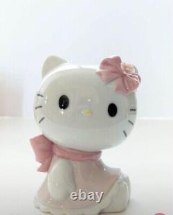 Lladro Nao Hello Kitty Figure SanrioHand Made Porcelain Valencia Spain with Box