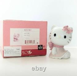 Lladro Nao Hello Kitty Sanrio Figure Ribbon Interior Porcelain Gift Collection