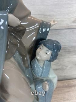 Lladro Nao Japanese Mother & Daughter Glossy Figurine #0279 New With Tags Asian