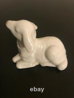 Lladro Nao Nativity Lamb Very Rare Mint Condition Fast Shipping