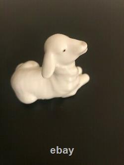 Lladro Nao Nativity Lamb Very Rare Mint Condition Fast Shipping