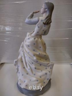 Lladro Nao Porcelain Figurine Flamenco Dancer 35cm Spain Good Condition