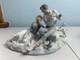Lladró Nao Porcelain Figurine Flute Player Man And Woman With Dog Matte Finish