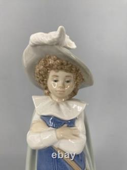 Lladro Nao Porcelain Figurine Good Swordsman Boy Musketeer Vintage