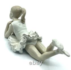 Lladro Nao Porcelain Figurine Thoughtful Ballerina Ballet Pensativa 00149 L22.5