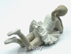 Lladro Nao Porcelain Figurine Thoughtful Ballerina Ballet Pensativa 00149 L22.5