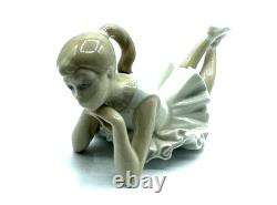 Lladro Nao Porcelain Figurine Thoughtful Ballerina Ballet Pensativa 00149 L22.5