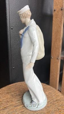 Lladro Nao Sailor Figurine #429 A Long Voyage 11 Porcelain Retired Spain