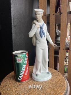 Lladro Nao Sailor Figurine #429 A Long Voyage 11 Porcelain Retired Spain