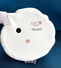 Lladro Nao Sanrio Hello Kitty Ceramic Figure Pink Girl Stay by My Side New jp