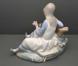 Lladro / Nao figure Cecilia and her goat 971 24 cm