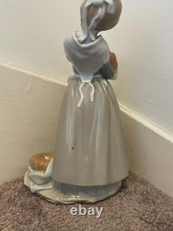 Lladro Nao figurine 0206 VILLAGER WITH PUMPKINS 13 Unusual Rare