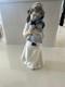 Lladro Nao figurine 1107 We're Sleepy Girl withRagdoll in Original Box