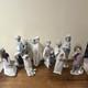 Lladro Nao porcelain figurines, excellent condition no damage