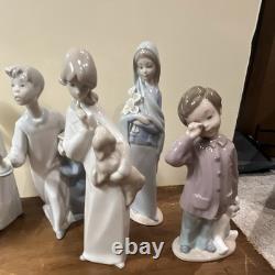 Lladro Nao porcelain figurines, excellent condition no damage Lladro Nao porcelain figurines, excellent condition no damage