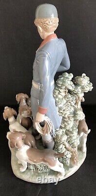 Lladro Pack of Hunting Dogs. 5342. Limited Edition