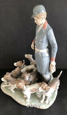 Lladro Pack of Hunting Dogs. 5342. Limited Edition