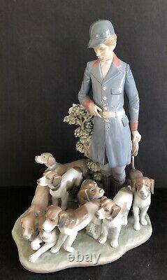 Lladro Pack of Hunting Dogs. 5342. Limited Edition