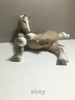 Lladro Percheron Horse RARE