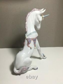 Lladro Playful Unicorn RARE