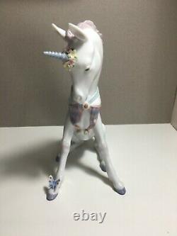 Lladro Playful Unicorn RARE