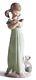 Lladro Porcelain Don't Forget Me! Figurine Girl with Cats Ornament 21cm 01005743