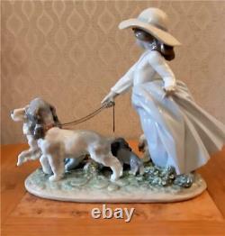 Lladro Porcelain Figure, Puppy Parade, #6784