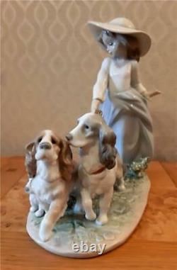 Lladro Porcelain Figure, Puppy Parade, #6784