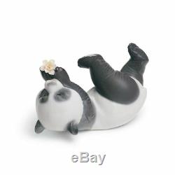 Lladro Porcelain Figurine A Joyful Panda