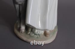 Lladro Porcelain Figurine Nao Girl with Pitcher and Goat 1983 H 31 cm